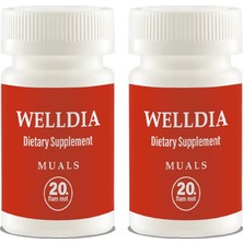 Tiklad Welldia Prost Pro Caps 2 Kutu Erkeklere Özel Formüllü 20LI Takviyelik Kapsüller