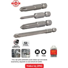 Tomax Yuvarlak Bits Uç Torx T.30 x 75 mm (20 Adet)