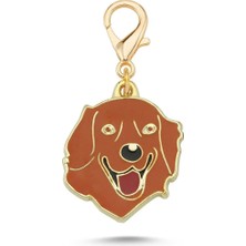 Dalis Pet Kızıl Golden Altın Kaplama Mineli Aksesuar