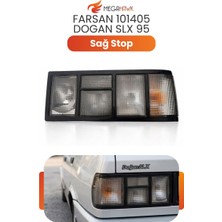 MEGAHAWK Tofaş Doğan Şahin Sağ Stop Lambası Slx Uyumlu Arka Stop Farı Füme Komple Sağ