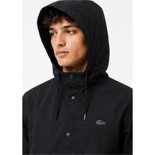 Lacoste  Kapşönlu  Siyah  Slim  Fit Eşofman