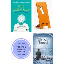 The Kitap Aşırı Düşünme Kitabı + Telefon Tutucu + Bir Kar Tanesi
