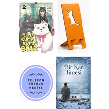 Kayıp Kıta Yayınları Kuma Kuma Kuma Bear - 2 + Telefon Tutucu + Bir Kar Tanesi