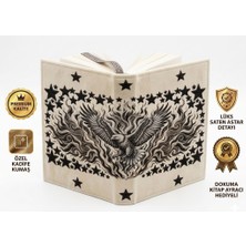 Gofitap Zirvelerin Hükümdarı Kadife Kitap Kılıfı- Premium Kalite- (Saten Astarlı, Dokuma Ayraçlı, Çift Dikişli Dayanıklı Tasarım)