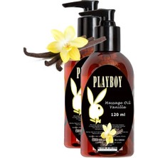 Tiklad Playboy Vanılla Massage Oil 2 Adet Vanilya Aromalı Vücut Masaj Yağı