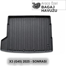 Elorcar Bmw X3 (G45) 2025 - Sonrası 3D Bagaj Havuzu