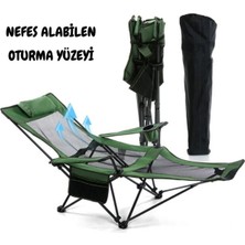 Windcamp Katlanır Kamp Sandalyesi Şezlong Yeşil
