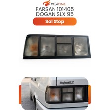 MEGAHAWK Tofaş Doğan Şahin Sol Stop Lambası Slx Uyumlu Arka Stop Farı Füme Komple Sol