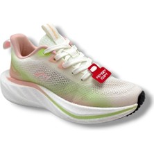 Owndays 6401-26 Anorak Memory Foam Kadın Sneaker Beyaz Yeşil