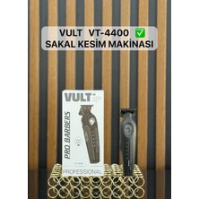 Vult VT-4400 Profesyonel Sakal Kesim Makinesi Şarjlı Tıraş Makinesi Ense Saç Sakal Düzeltici