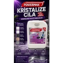 Powermax Kristalize Cila 5l – Uzun Süreli Parlaklık Sağlayan Profesyonel Zemin Bakım Ürünü