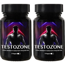 Tiklad Testozone: 2 Adet Erkeklere Özel L-Argininli Epimedyumlu Lepidyumlu 21LI Formül