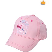 Baby Hola 4-8 Yaş 52CM Kız Çocuk Yazlık Desenli Ayarlanabilir Şapka Kep Sarı Y2320006