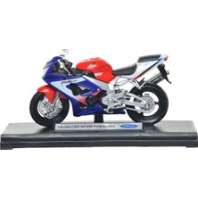 alpmodel Honda CBR900RR Fireblade 1:18 Ölçek Diecast Motosiklet Model