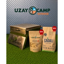 Uzay Camp Campology Step Compact Mangal (304 Paslanmaz Çelik) 25X36