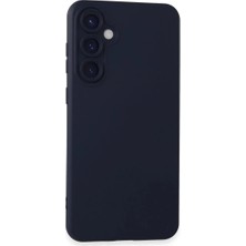 Cash Dukkan Samsung Galaxy S24 Kılıf Nano Içi Kadife Silikon - Lacivert