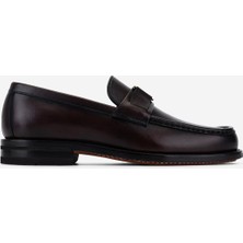 Valmenti Erkek Hakiki Deri Kahverengi Loafer Ayakkabı 99 A4927 Erk Ayk Y26 Kahve