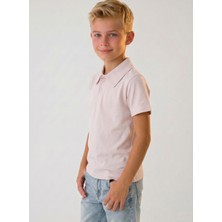 Nr Nar Rengi %95 Pamuk Polo Yaka Basic Regular Fit Kompakt Okulluk Tshirt  ALV1185
