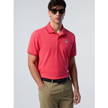 North Sails Regular Fit %100 Organik Pamuk Baskılı Erkek Polo Yaka Tişört