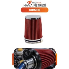 MEGAHAWK Hava Filtresi Kırmızı Universal Açık Hava Filtresi Yüksek Akış