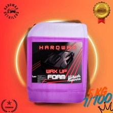 Hardwax Detailers Wax Up Foam Cilalı Oto Yıkama Şampuanı Beyaz %60 Fırçasız 5 kg