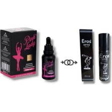 Tiklad Pink Lady Kadınlara Özel Damla + Eros Sprey