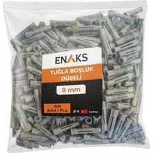 Enaks Tuğla Boşluk Dübeli 8mm (500'LÜ Paket)