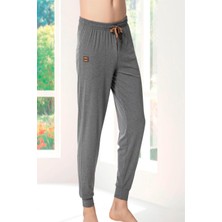 Kly Ince Tek Alt Çok Rahat Bileği Lastikli Pamuk Pijama