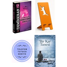 Kashna Kitap Ağacı Erdal Demirkıran - Sen Şimdi Gidecen Ya Cehennemin Dibine Git + Telefon Tutucu + Bir Kar Tanesi