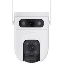 Ezviz C9C Dual 3MP 2K Çift Lensli 360° Dönebilen Dış Mekan Wi-Fi Kamerası, Yapay Zeka İnsan ve Araç Algılama, Renkli Gece Görüşü (Ezviz Türkiye Garantili)