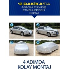 MEGAHAWK Suv Araçlara Uyumlu Premium Kalite Oto Araba Brandası - Örtüsü
