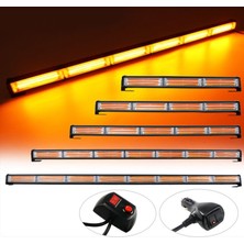 Ede Off Road LED Bar 120CM Sarı Sarı Cob LED Çakarlı LED Bar 8 Ledli
