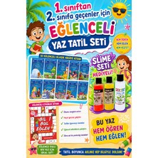 Üçgen Yayıncılık 1. Sınıftan 2.sınıfa Geçenler Için Eğlenceli Tatil Seti (Slime Set Hediyeli)