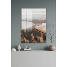 KutuTR Premium Huzur Veren Doğa Desenli Temperli Cam Tablo 2d Uv Baskı - YCT417