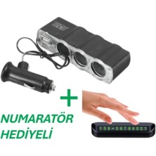 MEGAHAWK Tüm Araçlara Uyumlu Çakmaklık Çoğaltıcı + (Numaratör Hediyeli)