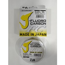 Daiwa J Fluorocarbon Leader 50 mt Japon Misina 0,65 mm