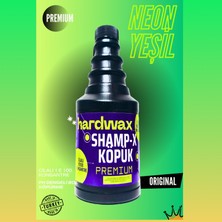 Hardwax Detailers Shamp-X Köpük Cilalı Oto Yıkama Şampuanı Neon Yeşil Yeni Nesil 500 gr