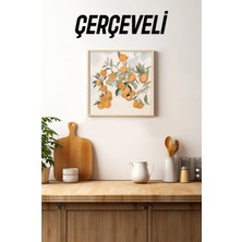 KutuTR Ahşap Çerçeveli Mdf Kare Tek Tablo (Kendi Tablo Setinizi Oluşturacağınız Liste) MUTFAK03