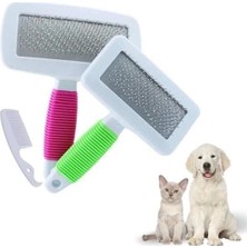 Eco Lounge Kedi Köpek Telli Küçük Boy Tüy Bakım Seti Evcil Hayvan Tarama Fırçası