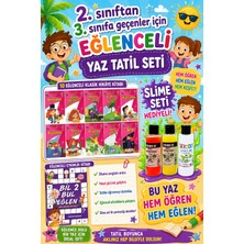 Üçgen Yayıncılık 2.sınıftan 3.sınıfa Geçenler Için Eğlenceli Tatil Seti (Slime Set Hediyeli)