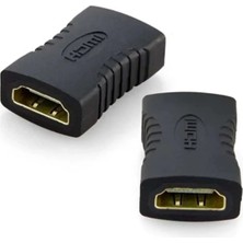 HDMI Dişi Dişi Kablo Uzatma Uzatıcı Aparatı Ara Çevirici Dönüştürücü Altın Uçlu 1080P Destekli Tv Monitör
