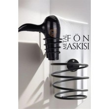 Eco Lounge Metal Fön Askısı Siyah 719680