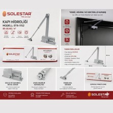 Solestar Kapı Hidroliği 65-80 kg / 4" STR-1152