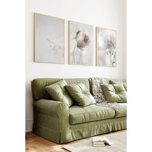 KutuTR Ahşap Çerçeveli 2d Uv Baskı 3'lü Tablo Set–sanat ve Kalitenin Buluşması- CRV1388