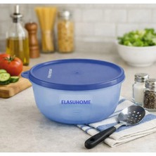 Tupperware Modüler Saklama Kabı 1,5 Litre Kapaklı Mavi  - Elasuhome Farkı Ile
