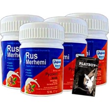 Tiklad Playboy Blue Rus Merhemi 4 Tane x 50 ml Tüy Dökücü Krem + 1 Armağan Jel