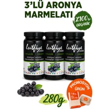 Lutfiye Organik Aronya Marmelatı 3’lü Set – Şekeri Meyveden