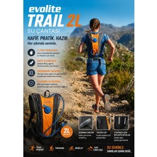 Evolite Trail 2l Hidrasyon Çantası Su Çantası 2 Litre Hafif Koşu Trekking Bisiklet Dağ Yürüyüşü Çantası