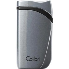 Colibri Falcon Carbon Fiber Grey Üç Torch Puro Çakmağı