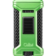 Colibri Ascari Yeşil Üç Torch Puro Çakmağı